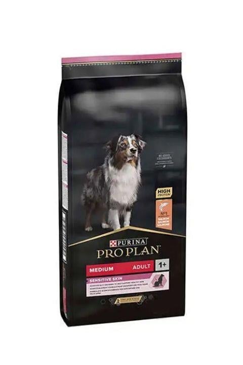 Pro Plan Medium Adult Sensitive Skin Somonlu Orta Irk Yetişkin Köpek Maması 10Kg