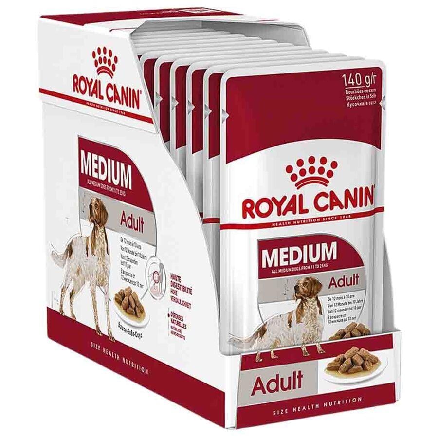 Royal Canin Medium Adult Orta Irk Yetişkin Köpek Yaş Maması 140gr x 10 Adet