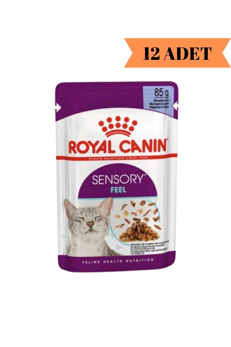 Royal Canin® Sensory Feel Gravy Kedi Yaş Maması 85 Gr*12