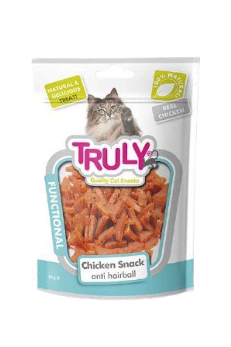 Truly Anti Hairball Tavuklu Kedi Ödülü 50 Gr