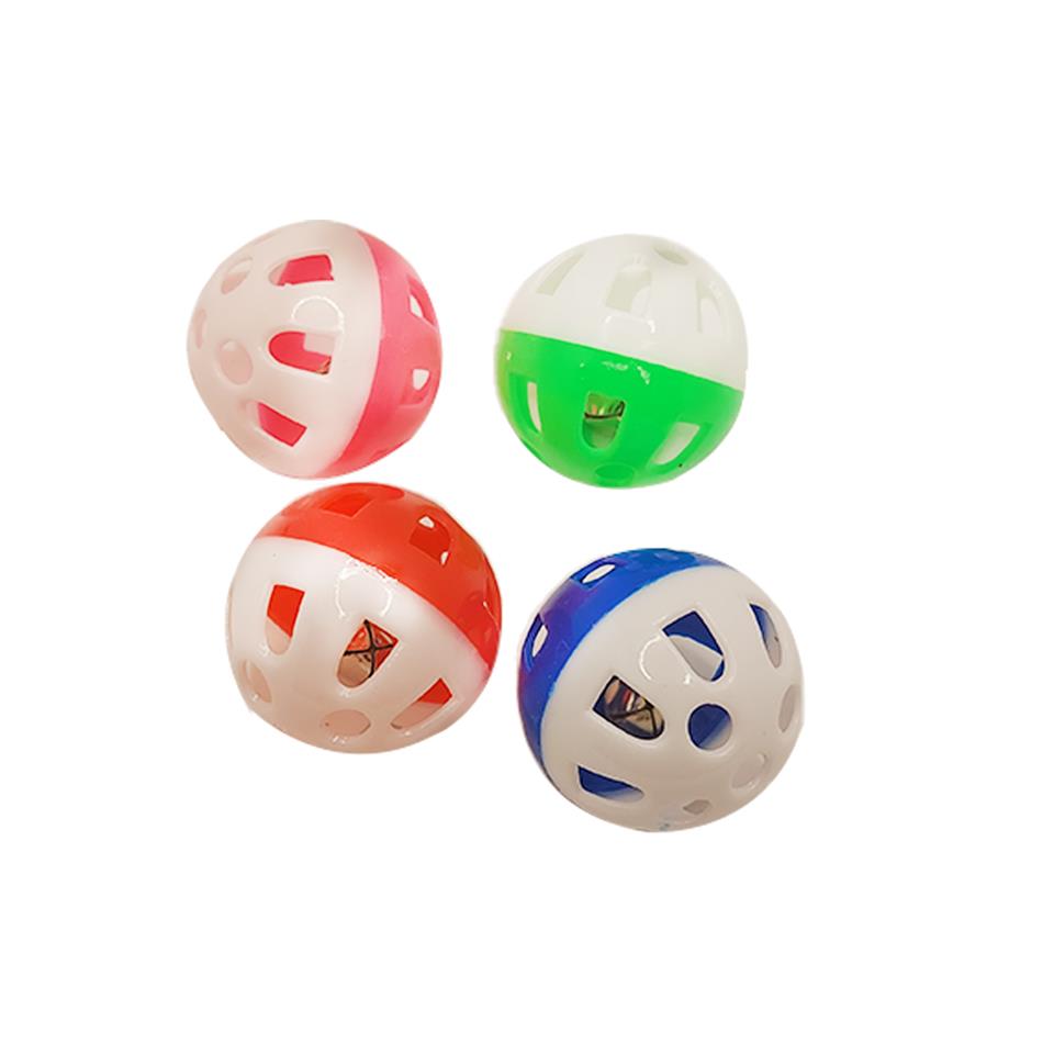 Zilli Top Kedi Oyuncağı 4'lü