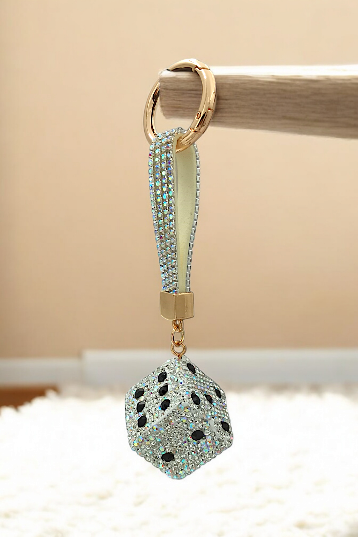 Premium Kristal Taşlı Anahtarlık 