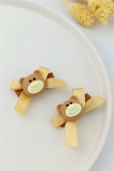 2 li Ayıcık Pens Toka TrToka9817