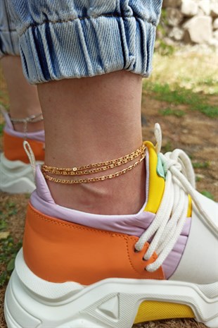 3 Lü Ezme Zincir Halhal B150