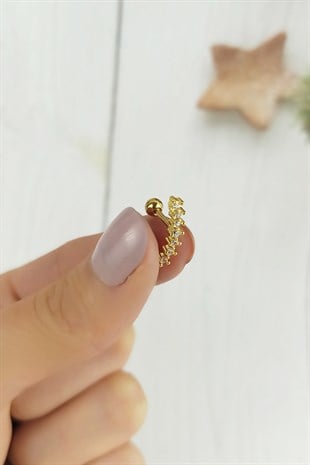 316 L Cerrahi Çelik Sıra Taşlı Piercing TrPiercing046 P32003
