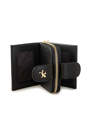 3+3 Çift Taraflı Küçük Fonksiyonel Bayan Cüzdan Platin TrCüzdan013