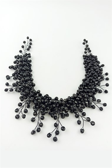 Abiye Saç Aksesuarı Kristal Boncuk Model TrToka9719 A37503