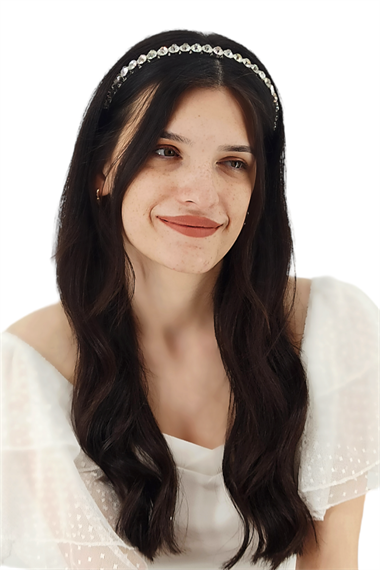 Abiye Taşlı Taç TrTaç2216