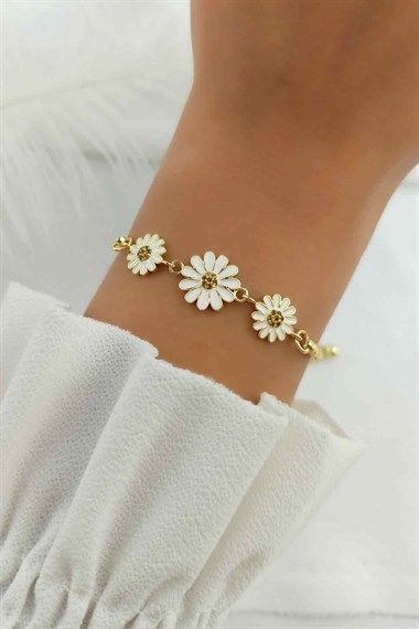 Asansörlü Papatya Bileklik TrBilek70047