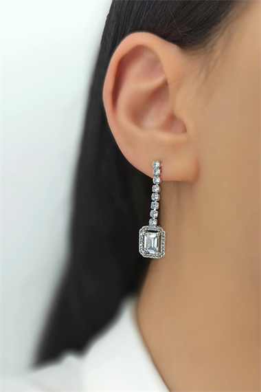 Baget Taş Su Yolu Küpe TrKüpe34579