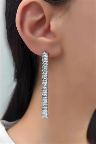 Baget Taşlı Sallantı Küpe TrKüpe34164 B35503