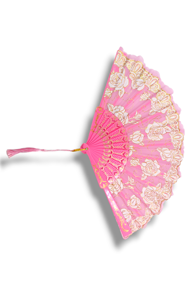 Bayan İşlemeli Yelpaze