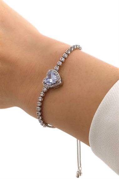 Çelik Asansörlü Kalp Su Yolu Bileklik