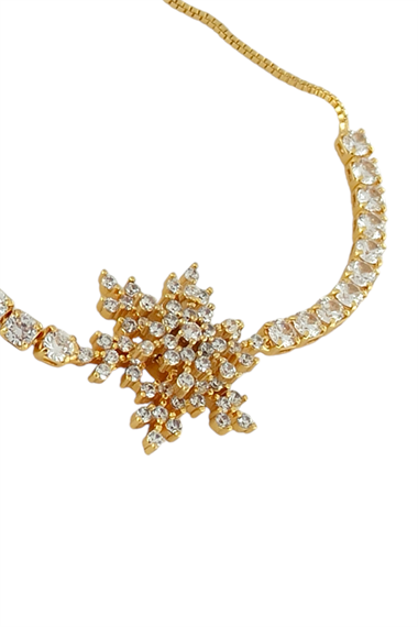 Çelik Asansörlü Kar Tanesi Su Yolu Bileklik