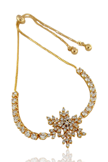 Çelik Asansörlü Kar Tanesi Su Yolu Bileklik