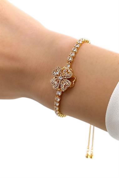 Çelik Asansörlü Üç Boyut Döner Yonca Su Yolu Bileklik