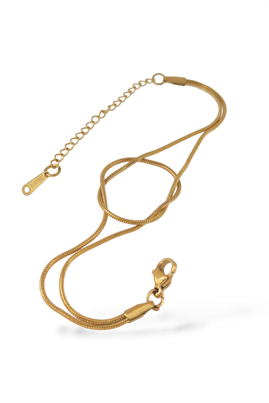 Çelik Çelik İnce Düğüm Yılan Zincir