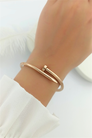 Çelik Çivi Kelepçe Bileklik TrBilek70142