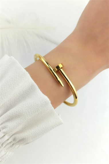 Çelik Çivi Kelepçe Çelik Bileklik TrBilek7944