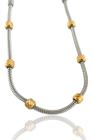 Çelik Dorika Yılan Zincir Bileklik