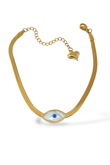 Çelik Göz İtalyan Zincir Bileklik