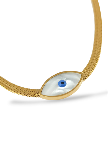 Çelik Göz İtalyan Zincir Bileklik