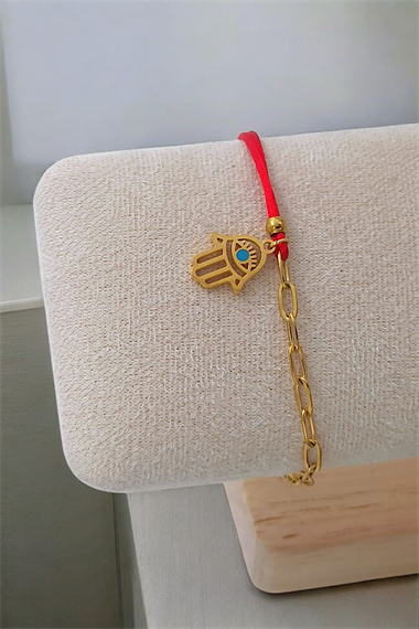 Çelik İp Bileklik Çelik Fatma Ana Eli İp Bileklik 70831