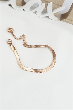 Çelik İtalyan Zincir Bileklik B300