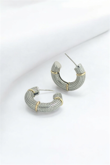 Çelik Lazer Kesim Boru Halka Küpe