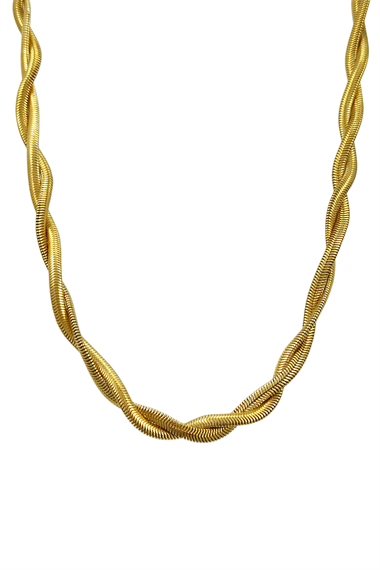 Çelik Örgü İtalyan Zincir Kolye