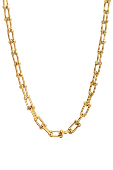 Çelik Plaka 3 Boyutlu Geçmeli Kolye