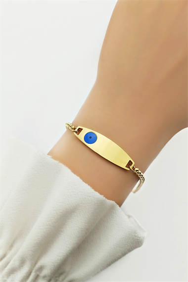 Çelik Plaka Tüp Zincir Bileklik TrBilek70241