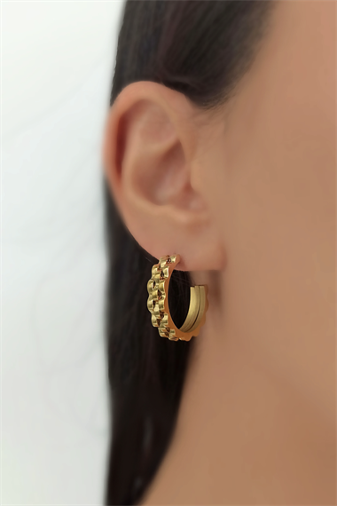 Çelik Ray Halka Küpe TrKüpe34921