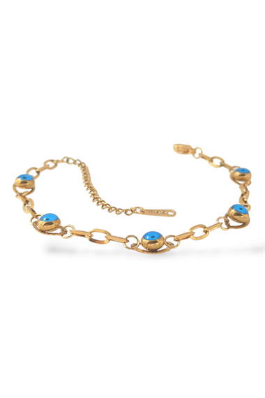 Çelik Sıralı Göz Bileklik 