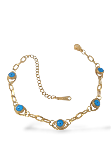 Çelik Sıralı Göz Bileklik 