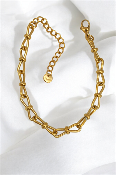 Çelik Sonsuzluk Geçmeli Bileklik