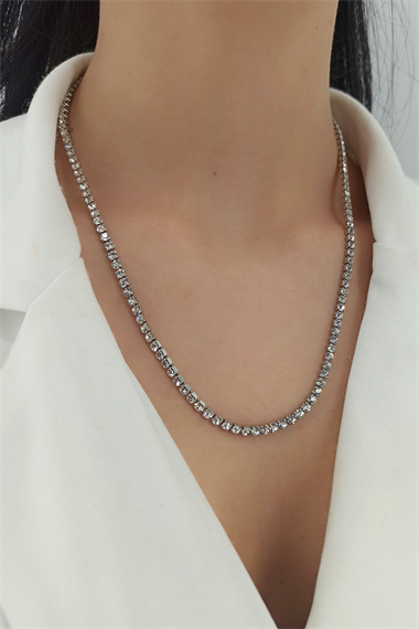 Çelik Su Yolu Kolye TrKolye5932