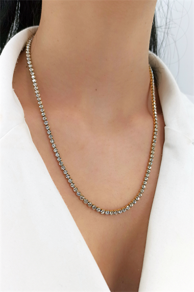 Çelik Su Yolu Kolye TrKolye5932