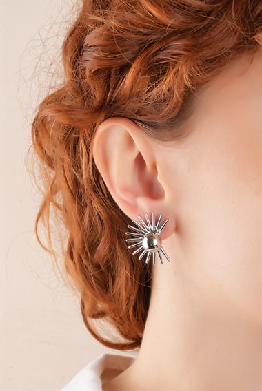 Çelik Topcuk Güneş Küpe 35638