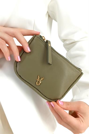 Deri Bozuk Paralık Cüzdan Model