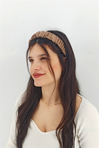 Deri Büzgülü Taç TrTaç2194