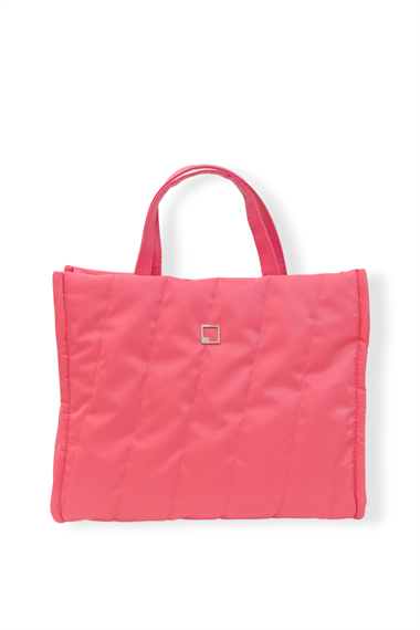 Elden Tutma Kumaş Çanta Pembe TrÇantaSrç016