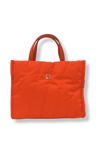 Elden Tutma Kumaş Çanta Turuncu TrÇantaSrç016