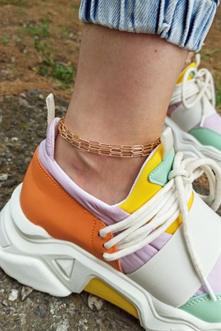 Geniş Geçmeli Zincir Halhal B150