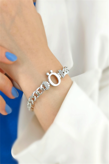 Gold Ö Harf Bileklik TrBilek7719 B34003