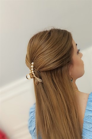 İncili Metal Mandal Toka Balık Model TrToka9541 T32003