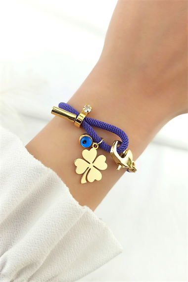 İp Yonca Bileklik TrBilek7981