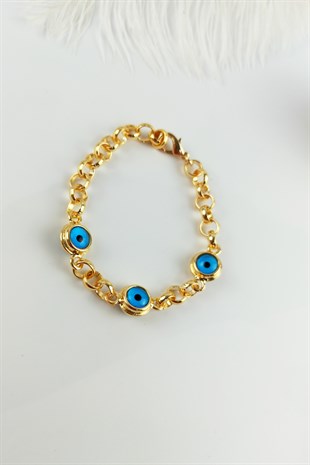 Kalın Nazar Boncuklu Bileklik B250