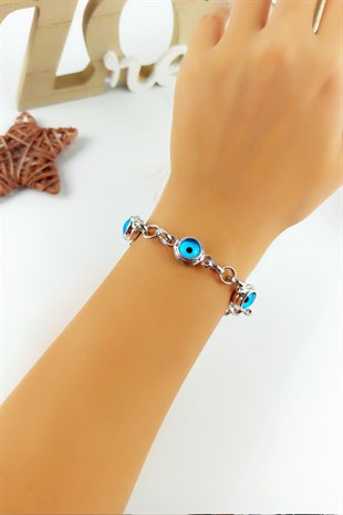 Kalın Nazar Boncuklu Bileklik B250