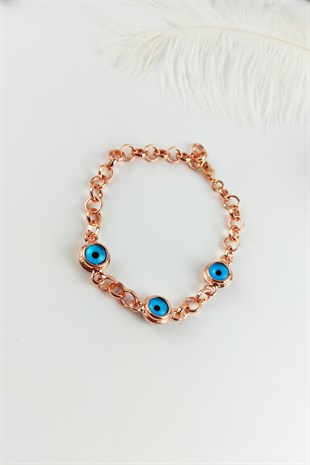 Kalın Nazar Boncuklu Bileklik B250